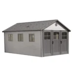 Lifetime 11×21 Storage Garage Kit W/ 9 Ft Wide Doors (60237)