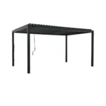 Backyard Discovery Sarasota Galvanized Steel Louvered Pergola