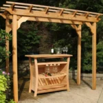 Creekvine Designs Red Cedar Monterrey Pergola - Image 3
