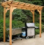 Creekvine Designs Red Cedar Monterrey Pergola - Image 4