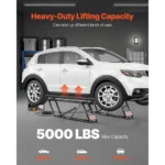 5,000 LB Adjustable Car Lift with Remote Control – Perfect for Home Garages - Image 2