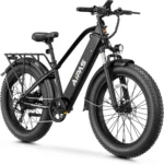 LEONX Aipas M2 Electric Mountain Bike – 1500W, 30MPH, 26″ Fat Tires