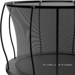 ALLSTAR 10 Trampoline Outdoor Backyard Play Equipment with Net & Ladder - Image 6