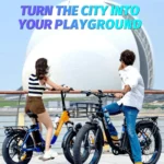 Ridstar MN26 1500W Unfoldable Fat Tire Mountain Ebike - Image 2