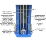 12000 LB Heavy Duty 2-Post Lift - Image 3