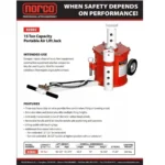 15 Ton Portable Air Lift Jack - Image 3