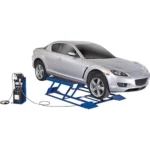 5000 lbs Car Lift Adjustable Car Lifts with Remote Control for Home - Image 4