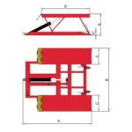 AMGO Hydraulics LR06 Low-Rise Portable Lift 6,000 lbs. - Image 3