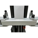 Asymmetric 2 Post Car Lift Clear Floor 9,000 lbs. Capacity Heavy Duty in Black - Image 5