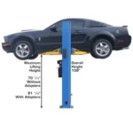 Atlas 8000 Lb Capacity Baseplate 2-Post Lift - Image 2