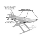 Atlas Motorcycle Lift W Side Extension Kit - Image 3
