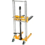 Global Industrial 988935 Manual Lift Stacker - Image 2