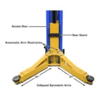 Platinum 12000 LB Certified 2-Post Lift – Atlas PVL-12 - Image 3