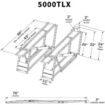 QuickJack 5000TLX – Extended-Length Portable Lift (5,000 lbs Capacity) - Image 8
