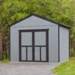 Astoria 12 ft. x 12 ft. Outdoor Wood Storage Shed - Image 2