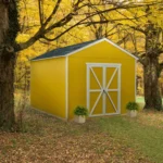 Astoria 12 ft. x 12 ft. Outdoor Wood Storage Shed - Image 4