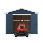 Gardena 8′ x 6′ Outdoor Wood Utility Shed - Image 2