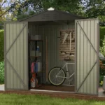 CRAFTSMAN 7-ft x 7-ft Resin Storage Shed (Floor Included) - Image 7