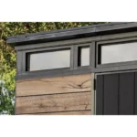 Keter Signature Pine/Graphite DecoCoat Shed 9×7 - Image 2