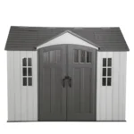 Lifetime 10′ x 8′ Outdoor Storage Shed, Gray