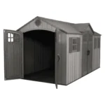 Lifetime 15′ x 8′ Rough Cut Backyard Storage Shed With Floor (60318) - Image 2