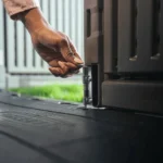 Lifetime 8 Ft. x 10 Ft. High-Density Polyethylene (Plastic) Outdoor Storage Shed with Steel-Reinforced Construction - Image 3