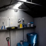 Lifetime 8′ x 10′ Outdoor Plastic Shed W/ Floor and Windows (60238) - Image 2