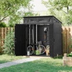 Suncast 6-ft x 5-ft Resin Shed Lean-to Resin Storage Shed (Floor Included) - Image 3