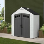 Suncast 7-ft x 4-ft Vista Resin Storage Shed (Floor Included) - Image 2