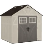 Suncast Tremont 8 ft. W x 7 ft. D Resin Storage Shed BMS8700