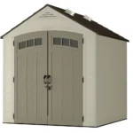 Vista 7 ft. W x 7 ft. D Plastic Shed