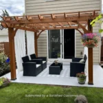 Backyard Discovery 12′ x 10′ Cedar Pergola - Image 2
