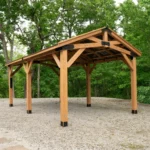 Backyard Discovery 20′ x 12′ Norwood Carport Gazebo - Image 3