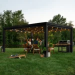 Backyard Discovery Trenton 4.9m x 3.7m Modern Steel Pergola - Image 2