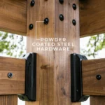 Backyard Discovery Verona Cedar Cabana Pergola - Image 3