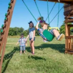 Backyard Discovery Woodridge Elite Swing Set - Image 8