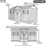 Lifetime 15′ x 8′ Shed (Side Entry) - Image 6