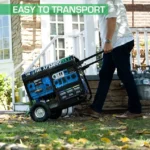 DuroMax XP13000HXT 13,000 Watt Electric Start Tri-Fuel Natural Gas/Propane/Gas Powered Portable Generator w/ CO Alert - Image 2