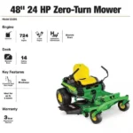 Z315E 42 in. 20 HP GAS Dual Hydrostatic Zero-Turn Riding Mower BG21296 - Image 3