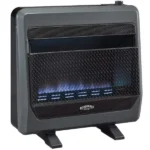 Bluegrass Living Natural Gas Vent Free Blue Flame Gas Space Heater With Blower and Base Feet – 30,000 BTU, T-Stat Control – Model# B30TNB-BB - Image 2