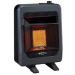 Bluegrass Living Natural Gas Vent Free Infrared Gas Space Heater With Base Feet – 10,000 BTU, T-Stat Control – Model# B10TNIR-B - Image 2