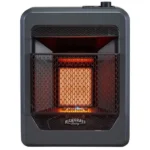Bluegrass Living Natural Gas Vent Free Infrared Gas Space Heater With Base Feet – 10,000 BTU, T-Stat Control – Model# B10TNIR-B - Image 3