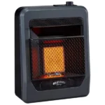 Bluegrass Living Natural Gas Vent Free Infrared Gas Space Heater With Base Feet – 10,000 BTU, T-Stat Control – Model# B10TNIR-B - Image 6