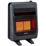 Bluegrass Living Natural Gas Vent Free Infrared Gas Space Heater With Blower and Base Feet – 20,000 BTU, T-Stat Control – Model# B20TNIR-BB - Image 2