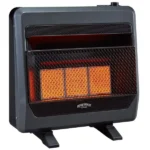 Bluegrass Living Natural Gas Vent Free Infrared Gas Space Heater With Blower and Base Feet – 30,000 BTU, T-Stat Control – Model# B30TNIR-BB - Image 2