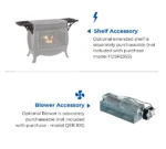 Duluth Forge Dual Fuel Ventless Gas Stove – 26,000 BTU, Remote Control, Matte Black Finish – Model# FDSR25 - Image 5