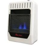 Factory Reconditioned Blue Flame Gas Heater – 10,000 BTU, Dual Fuel – Model# BF10M-B-R - Image 2