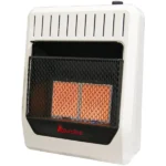 HearthSense Reconditioned Dual Fuel Ventless Infrared Plaque Heater with Base and Blower – 20,000 BTU, T-Stat Control – Model# IR16T-BB-R - Image 2