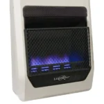 Lost River Dual Fuel Ventless Blue Flame Gas Space Heater – 20,000 BTU, T-Stat Control – Model# PCIT20BF