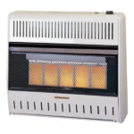ProCom Reconditioned Dual Fuel Ventless Infrared Heater – 30,000 BTU, T-Stat Control – Model# MNSD5TPA-R